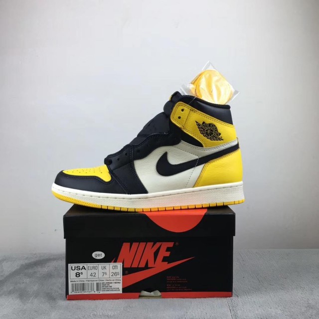 GET Batch Men's Air Jordan 1 "Yellow Toe" AR1020 700