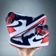 GET Batch Unisex Air Jordan 1 satin WMNS" Black Toe" CD0461 016