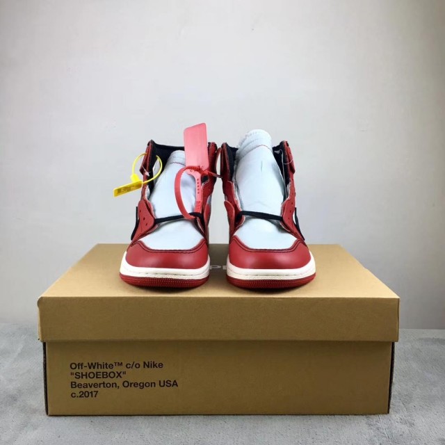 GET Batch Unisex OFF WHITE x Air Jordan 1 OW AA3834 101