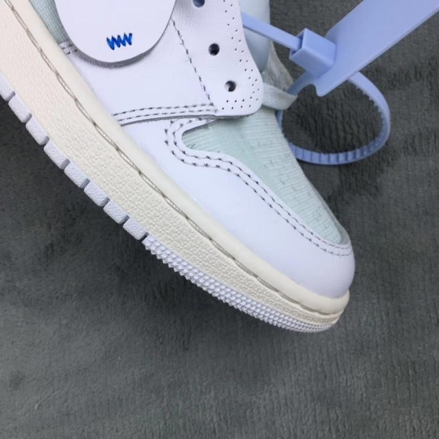 GET Batch Unisex OFF WHITE x Air Jordan 1 OW AQ0818 100