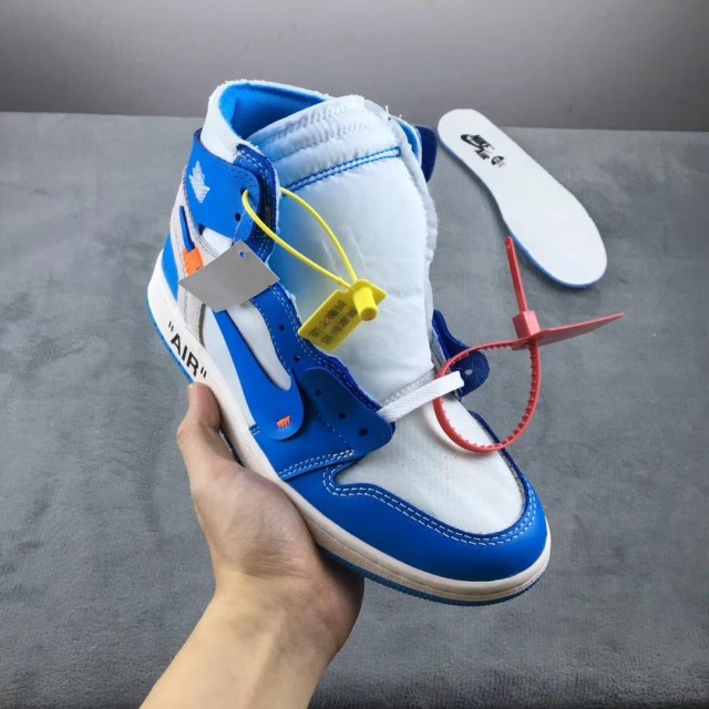 GET Batch Unisex OFF WHITE x Air Jordan 1 OW AQ0818 148