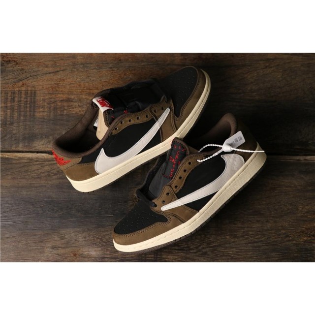 GET Batch Men's Travis Scott x Air Jordan 1 Low CQ4277 001