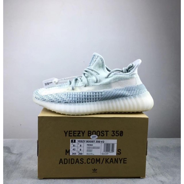 GET Batch Unisex Yeezy Boost 350 V2 "Cloud White" FW3043