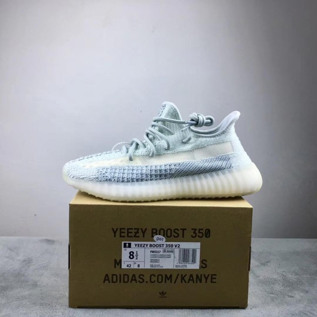 GET Batch Unisex Yeezy Boost 350 V2 "Cloud White" Reflective FW5317