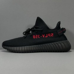 GOD Batch Unisex Adidas Yeezy Boost 350 V2 BLACKRED REAL Boost CP9652