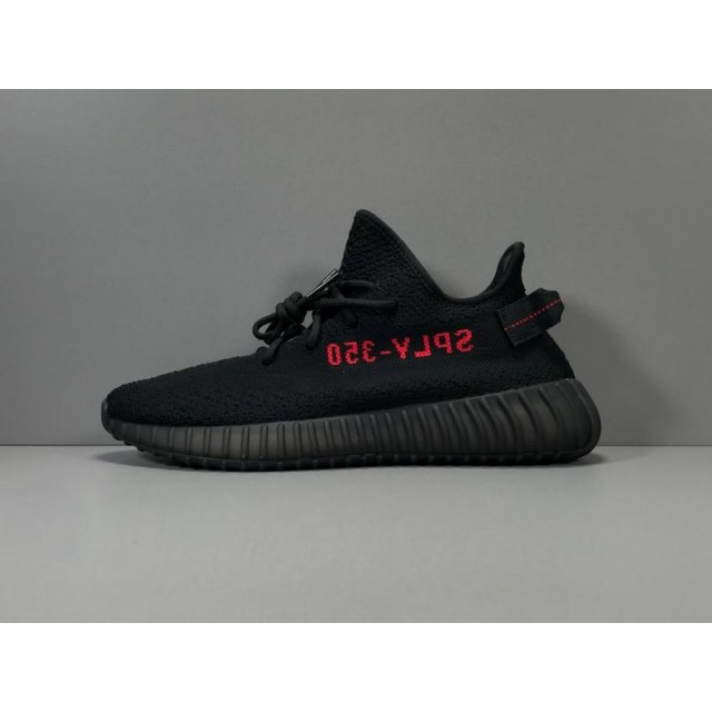 GOD Batch Unisex Adidas Yeezy Boost 350 V2 BLACKRED REAL Boost CP9652