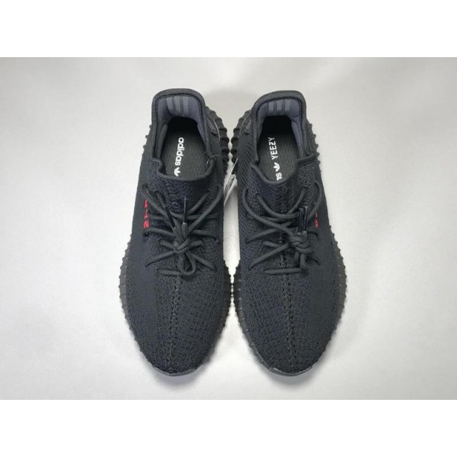 GOD Batch Unisex Adidas Yeezy Boost 350 V2 BLACKRED REAL Boost CP9652