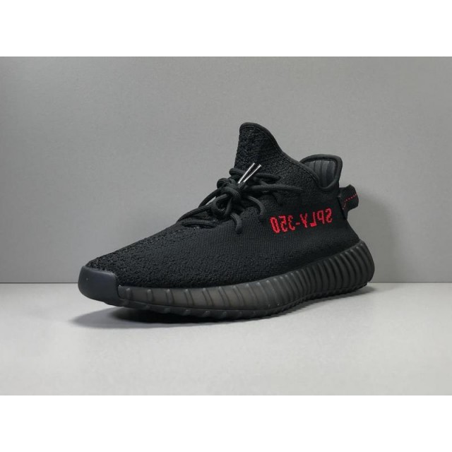 GOD Batch Unisex Adidas Yeezy Boost 350 V2 BLACKRED REAL Boost CP9652