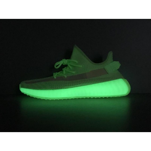 GOD Batch Unisex Adidas Yeezy Boost 350 V2 GLOW IN DARK GID EG5293