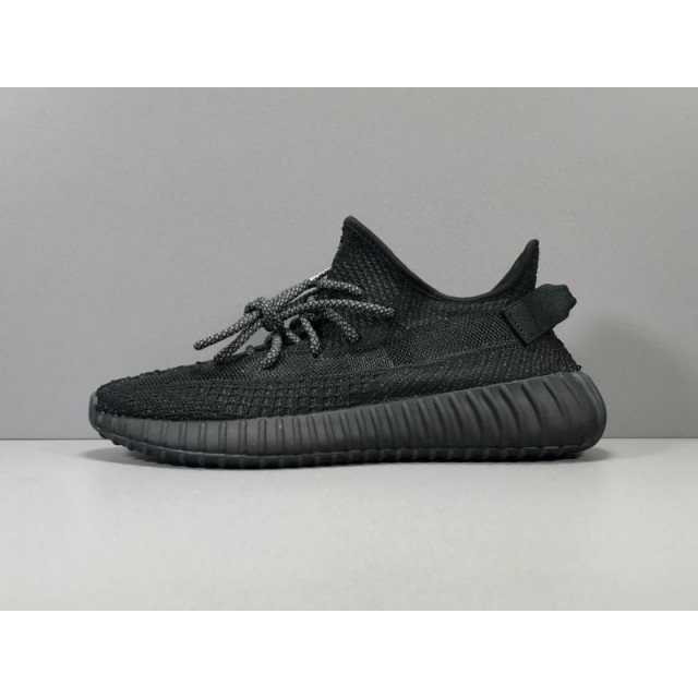 GOD Batch Unisex Adidas Yeezy Boost 350 V2 STATIC BLACK REFLECTIVE BASF FU9007