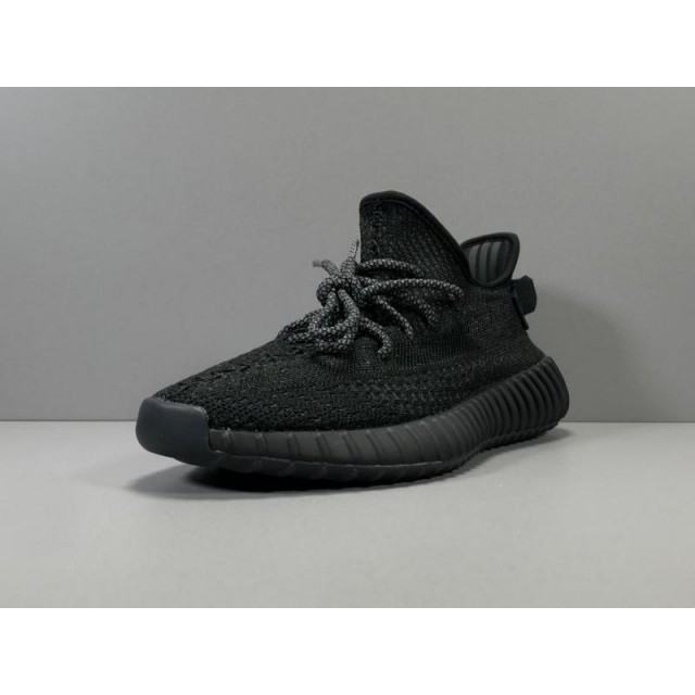 GOD Batch Unisex Adidas Yeezy Boost 350 V2 STATIC BLACK REFLECTIVE BASF FU9007