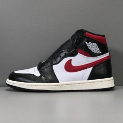 GOD Batch Men's Air Jordan 1 High Black Gym Red 555088 061