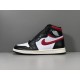 GOD Batch Men's Air Jordan 1 High Black Gym Red 555088 061