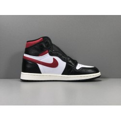 GOD Batch Men's Air Jordan 1 High Black Gym Red 555088 061