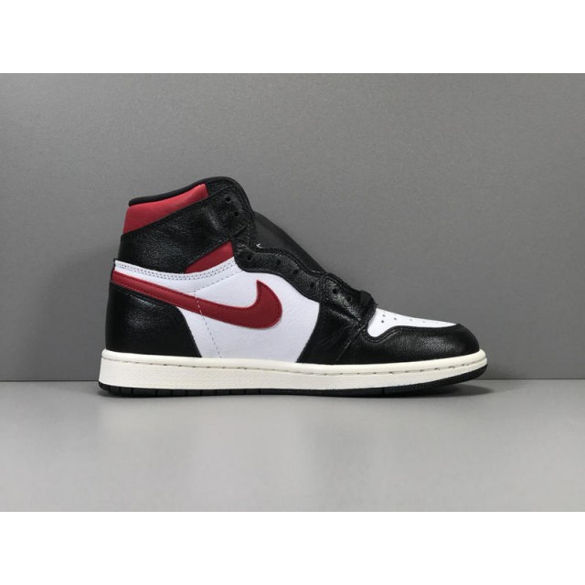 GOD Batch Men's Air Jordan 1 High Black Gym Red 555088 061