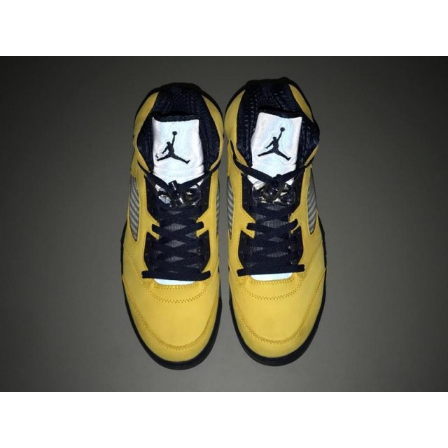 GOD Batch Men's Air Jordan 5 SP Michigan AJ5 CQ9541 704