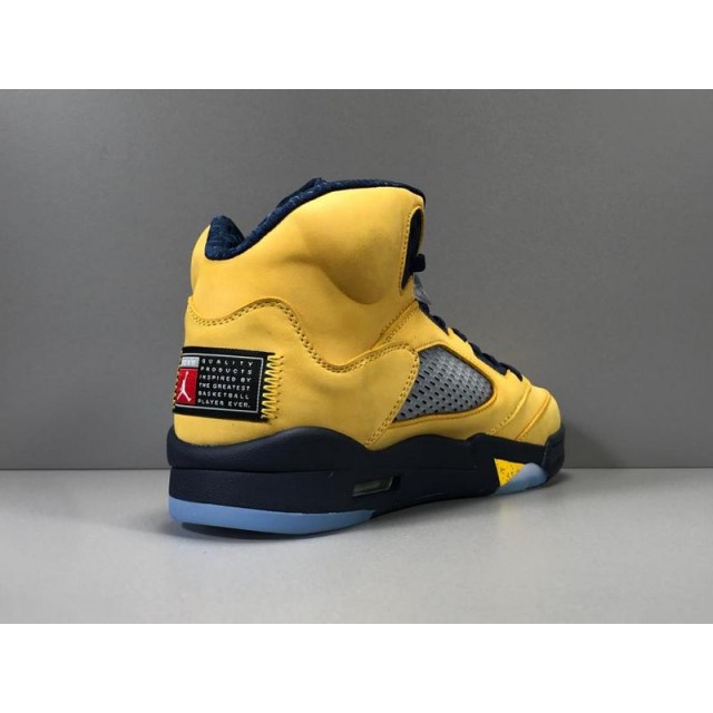 GOD Batch Men's Air Jordan 5 SP Michigan AJ5 CQ9541 704