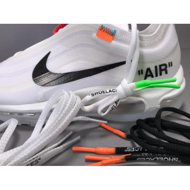 GOD Batch Men's OFF WHITE x NIKE Air Max 97 The Ten AJ4585 100