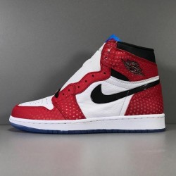 GOD Batch Men's Spider man Air Jordan 1 Retro High OG 555088 602