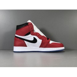 GOD Batch Men's Spider man Air Jordan 1 Retro High OG 555088 602