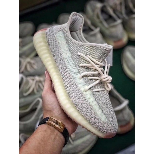 H12 Batch Unisex Adidas Yeezy 350 Boost V2 Citrin FW3042