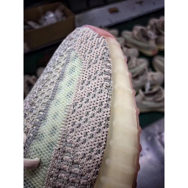 H12 Batch Unisex Adidas Yeezy 350 Boost V2 Citrin FW3042