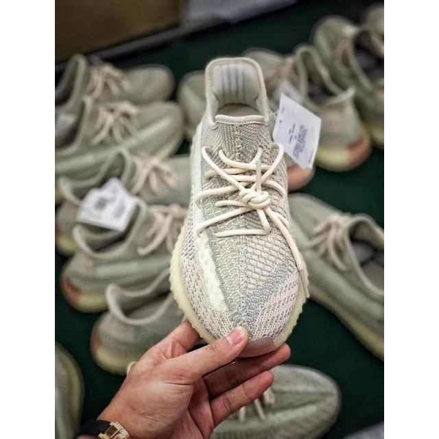 H12 Batch Unisex Adidas Yeezy 350 Boost V2 Citrin FW3042