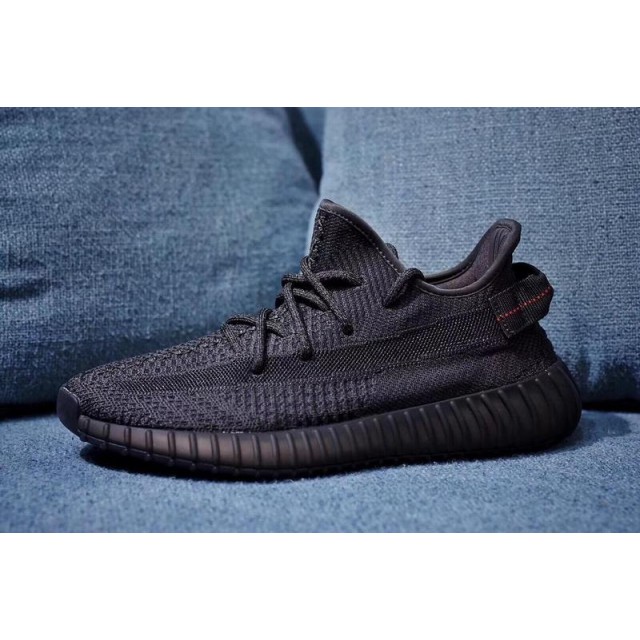 H12 Batch Unisex Adidas Yeezy Boost 350 V2 Black FU9006