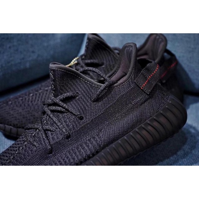 H12 Batch Unisex Adidas Yeezy Boost 350 V2 Black FU9006