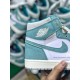 H12 Batch Men's Air Jordan 1 Turbo Green AJ1 555088 311