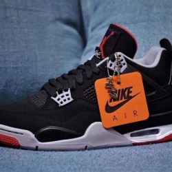 H12 Batch Men's Air Jordan 4 Bred AJ4 308497 060