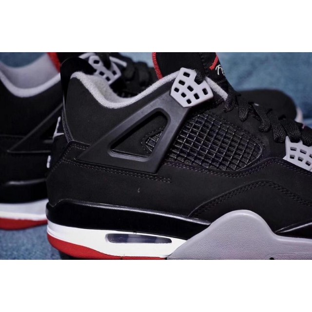 H12 Batch Men's Air Jordan 4 Bred AJ4 308497 060