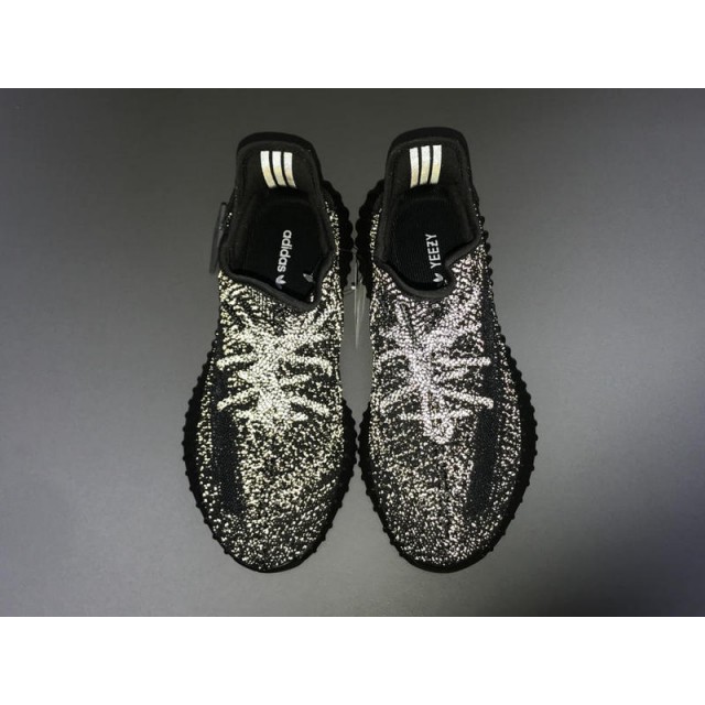 OG Batch Unisex Adidas Yeezy Boost 350 V2 Black Reflective FU9007