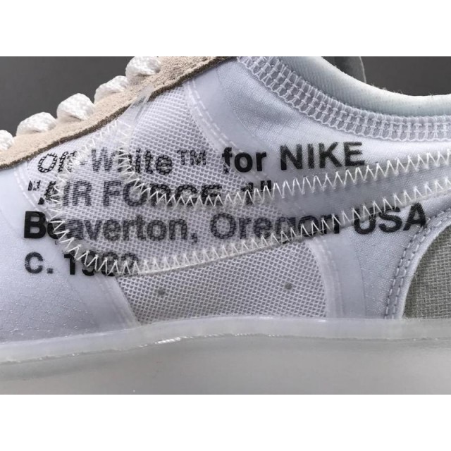 OG Batch OFF-WHITE X NIKE AIR FORCE 1 AO4606-100