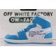 OWF Batch Unisex OFF WHITE X Air Jordan 1" UNC" AQ0818 148