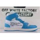 OWF Batch Unisex OFF WHITE X Air Jordan 1" UNC" AQ0818 148