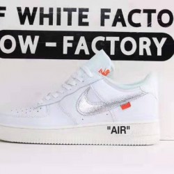 OWF Batch Unisex OFF WHITE X Nike Air Force 1 Complexcon AO4297 100