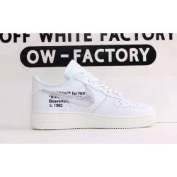 OWF Batch Unisex OFF WHITE X Nike Air Force 1 Complexcon AO4297 100