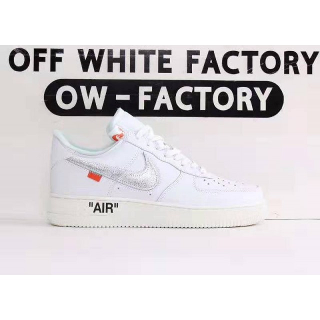 OWF Batch Unisex OFF WHITE X Nike Air Force 1 Complexcon AO4297 100