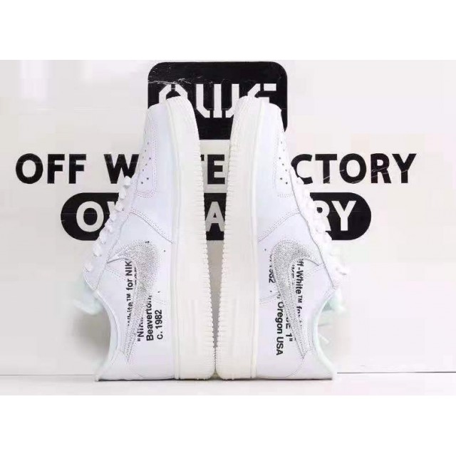 OWF Batch Unisex OFF WHITE X Nike Air Force 1 Complexcon AO4297 100