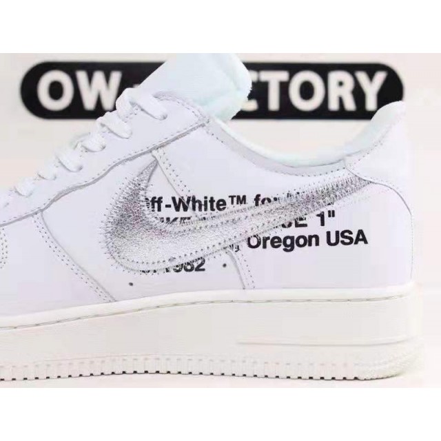 OWF Batch Unisex OFF WHITE X Nike Air Force 1 Complexcon AO4297 100