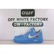 OWF Batch Unisex OFF WHITE X Nike Air Force 1 Low MCA University Blue CI1173 400