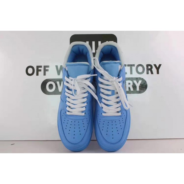 OWF Batch Unisex OFF WHITE X Nike Air Force 1 Low MCA University Blue CI1173 400