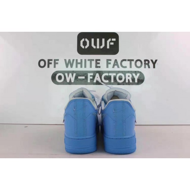 OWF Batch Unisex OFF WHITE X Nike Air Force 1 Low MCA University Blue CI1173 400