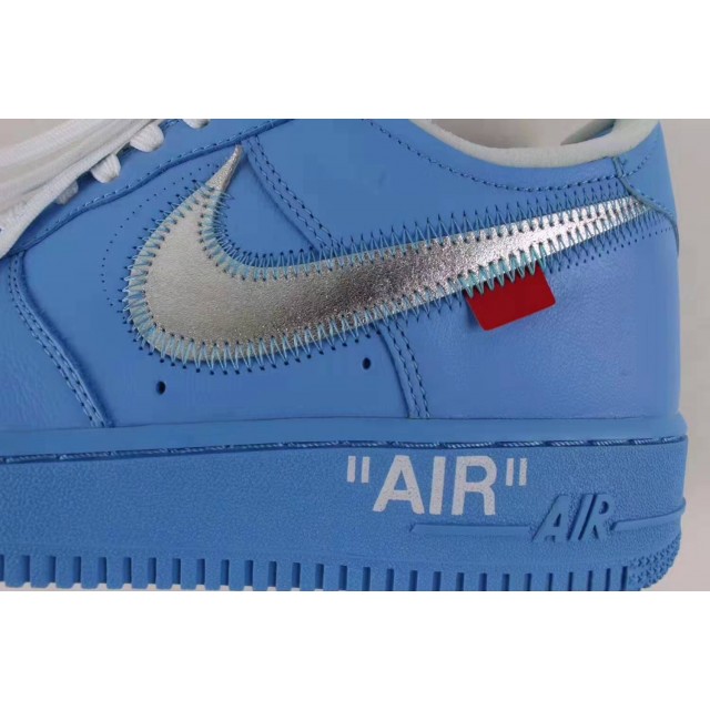 OWF Batch Unisex OFF WHITE X Nike Air Force 1 Low MCA University Blue CI1173 400