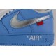 OWF Batch Unisex OFF WHITE X Nike Air Force 1 Low MCA University Blue CI1173 400