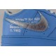 OWF Batch Unisex OFF WHITE X Nike Air Force 1 Low MCA University Blue CI1173 400