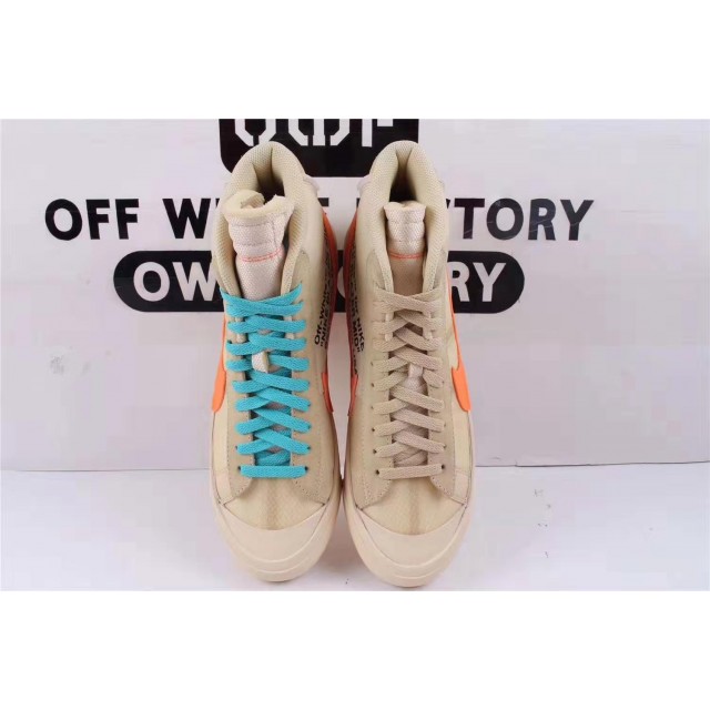 OWF Batch Unisex OFF WHITE X Nike Blazer "All Hallows Eve"  AA3832 700