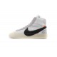 OWF Batch Unisex OFF WHITE X Nike Blazer Mid Grim Reaper AA3832 100