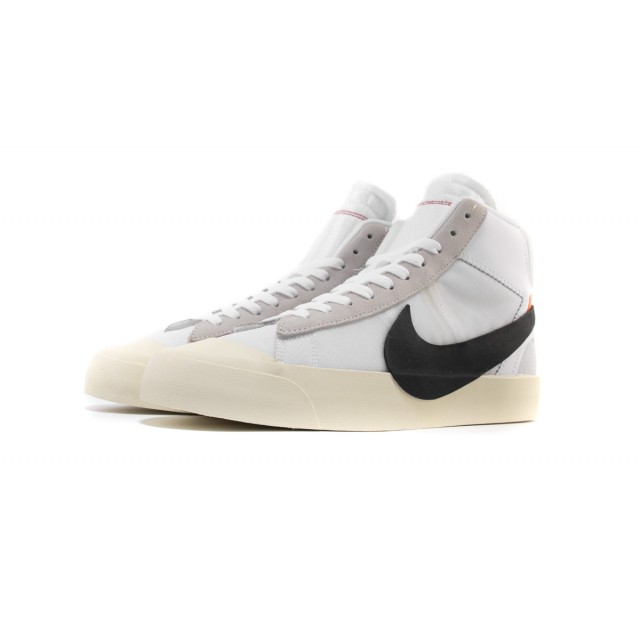 OWF Batch Unisex OFF WHITE X Nike Blazer Mid Grim Reaper AA3832 100